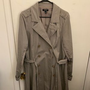 Like new! Torrid A-line trench coat.